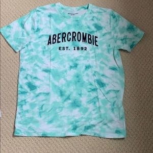 Kids teal Abercrombie t-shirt